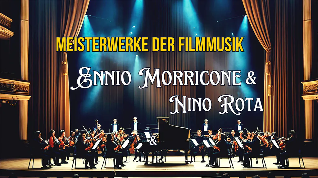 Ennio Morricone & Nino Rota: Meisterwerke der Filmmusik mit dem Vienna Golden Sound Orchestra